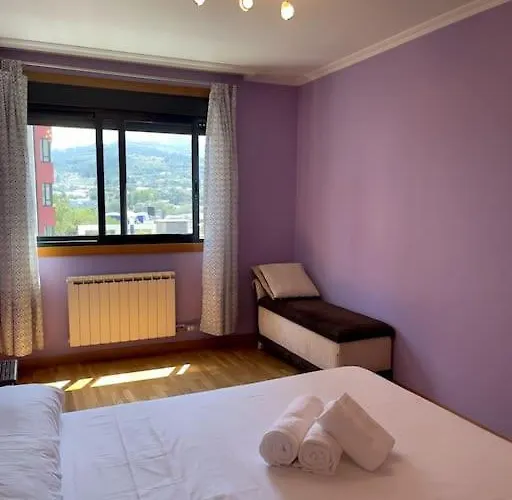 3hab 6pax Wifi Parking Playa A 8 Mins ツ By Rias Baixas 아파트 비고