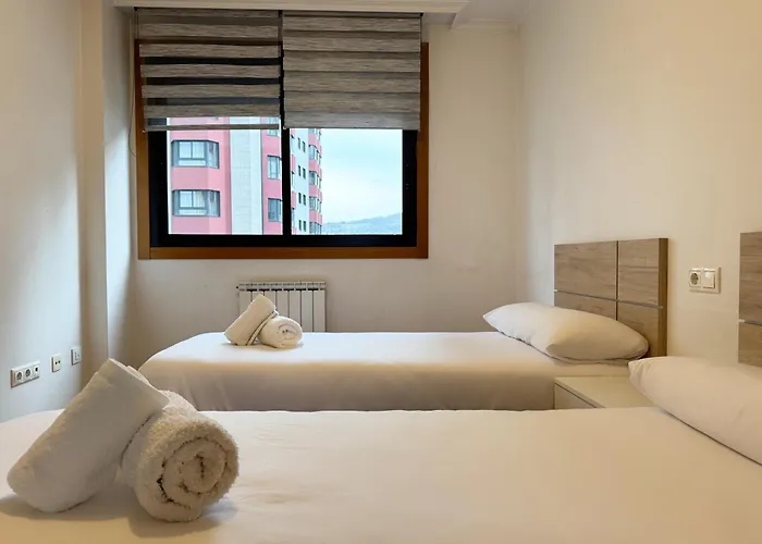 3hab 6pax Wifi Parking Playa A 8 Mins ツ By Rias Baixas 아파트 *